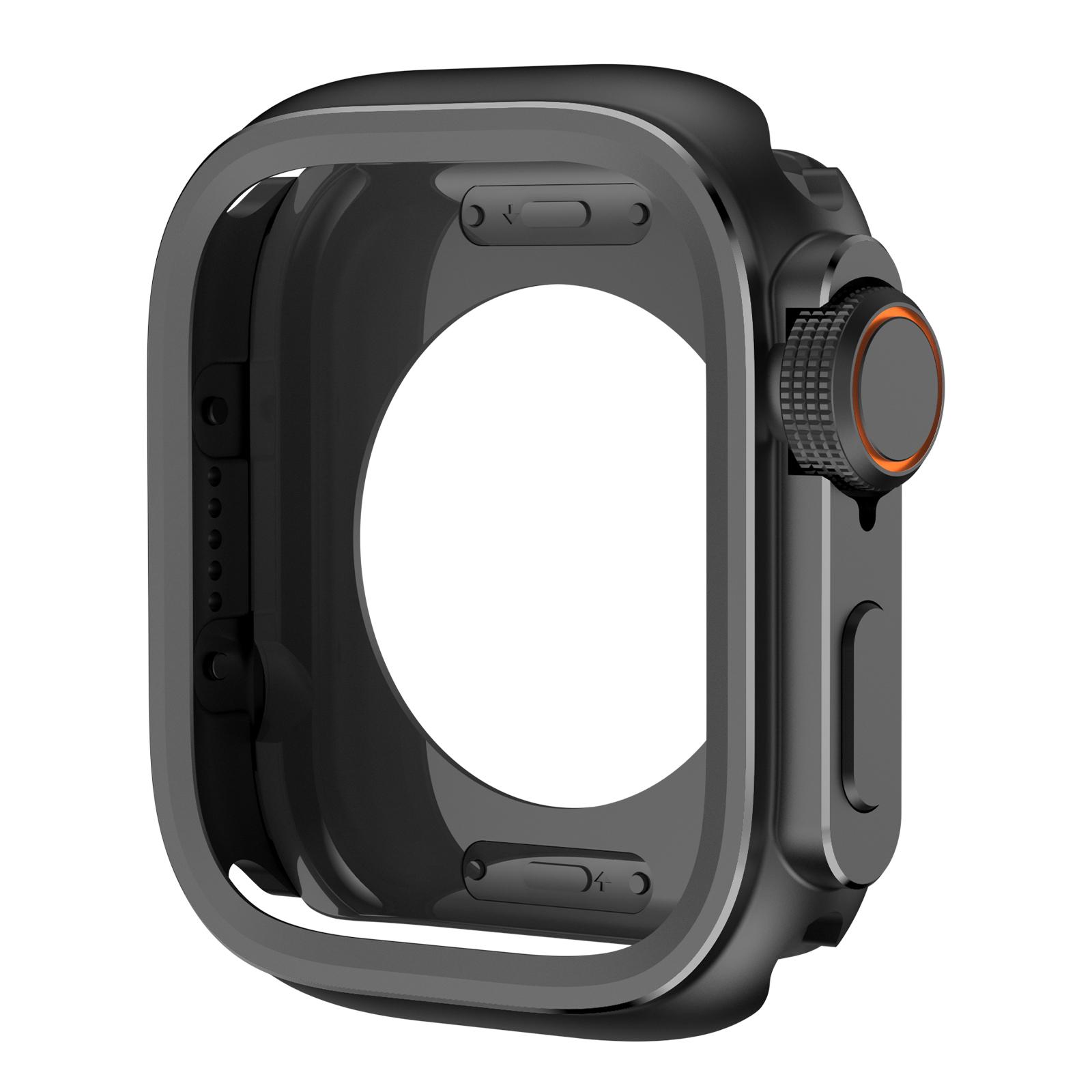 

Новий алюмінієвий корпус для Apple Watch Case Ultra 2 49мм 46мм 44мм 45мм Металевий бампер Захисна кришка IWatch Серії 10 9 8 7 6 For Ultra 2 1 49mm чорний