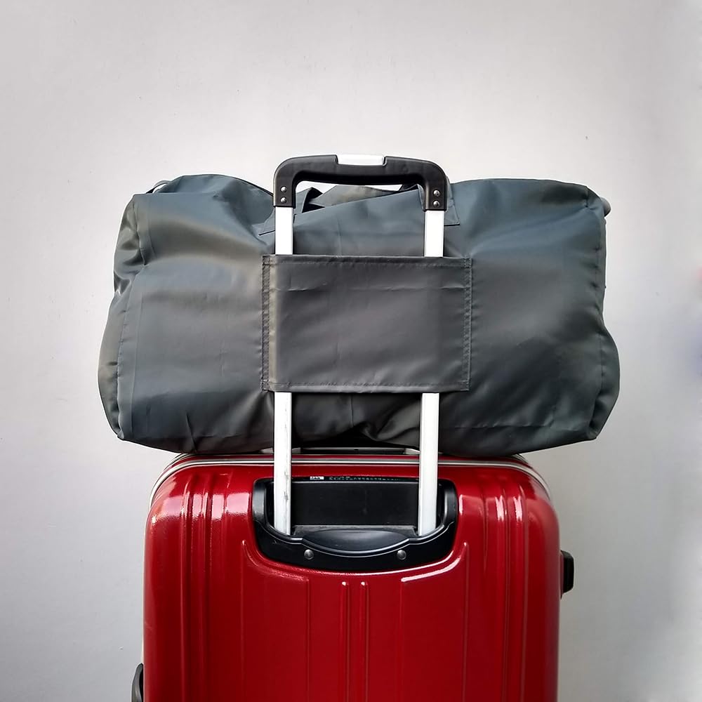 Cute Snoopy Boston Large Capacity with Large Shoulder Strap and Mountain D Green Bag, (35 Liters), Foldable, Pouch,