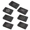 Iron Tarots Cards Storage Case Portable Tarots Cards Box Astrologys Divinations Storage Case Sun Moons Pattern Cards Container