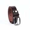 Men's Retro Genuine Leather Belt with Alloy Pin Buckle - Stylish and Versatile Cowhide Belt for Fashionable Looks