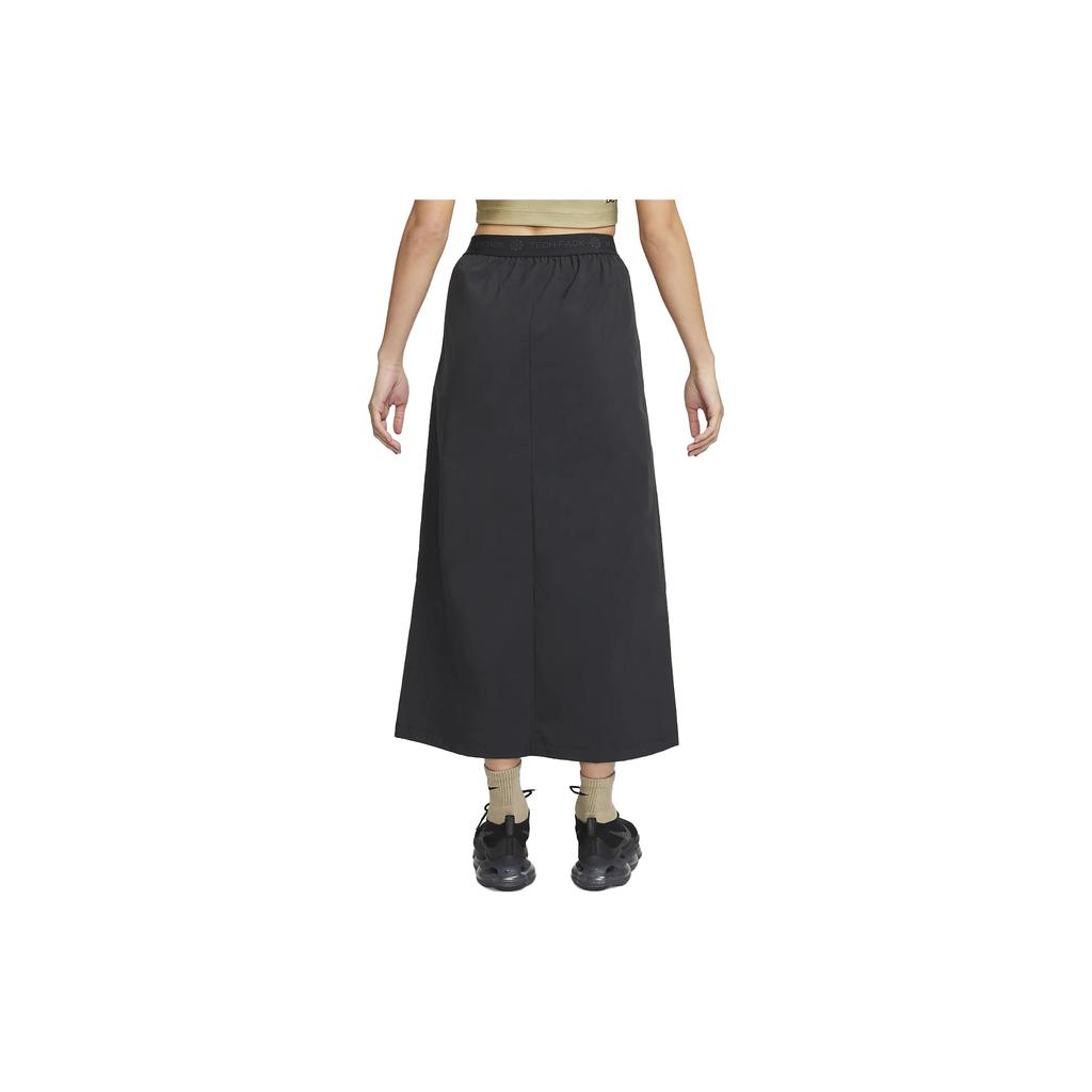New Nike SPORTSWEAR TECH PACK Casual Long Skirts Women's Black DV8496-010