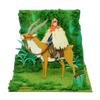 Sankei Studio Ghibli Mini Princess Mononoke and Ashitaka's Journey Paper Craft MP07-137