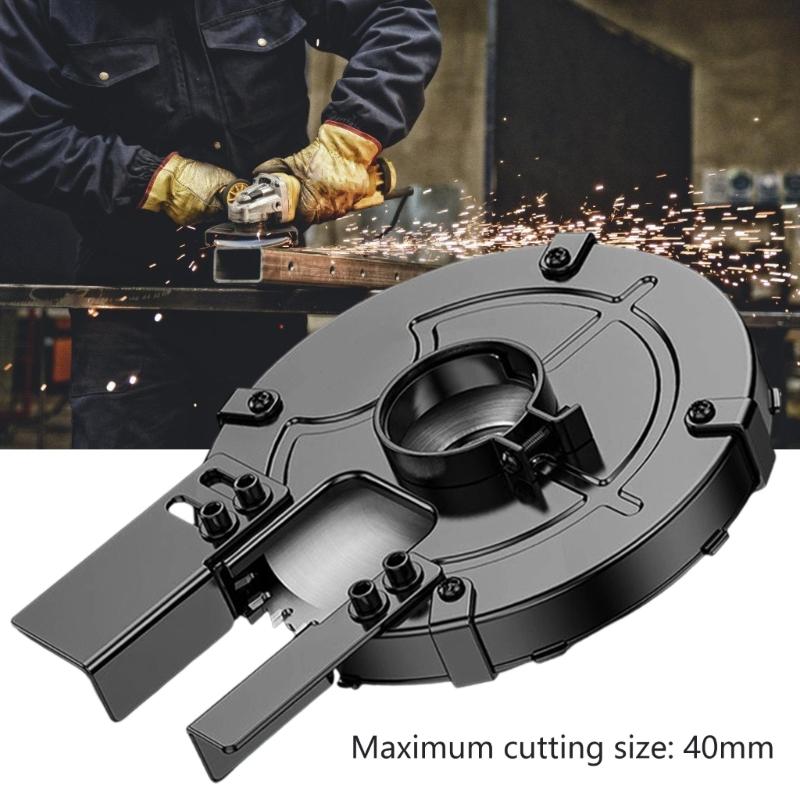 Adjustment Angled Grinder Safety Shroud Guard Protector Attachment for Multiple Grinder Models in Workshop Environment