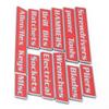 12pcs Magnetic Toolbox Labels Reusable 3D Printed Toolbox Drawer   for Steel Tool Boxes Cart Drawers Cabinets