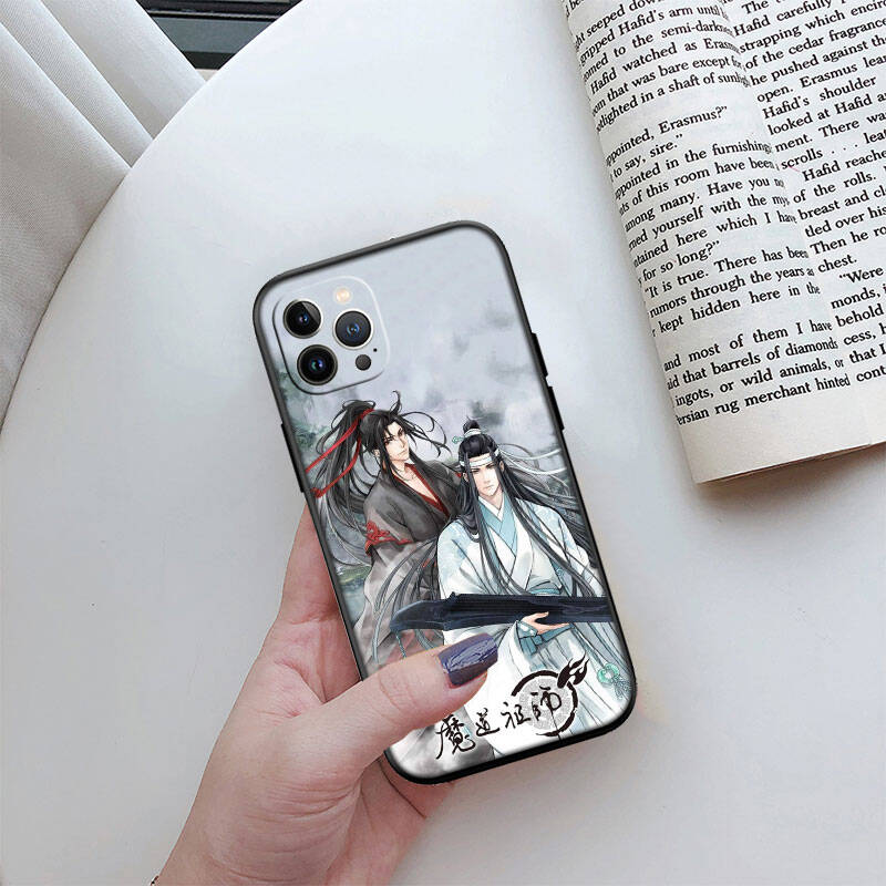 MH91 Mo Dao Zu Shi Phone Shell Case for iPhone 7 8 11 12 13 14 15 16 17 16E XS Pro Max XR X SE Air