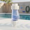 Pool Unidirectional-Way Valve Pressure-Resistant Transparent Check Valve for Filtration System