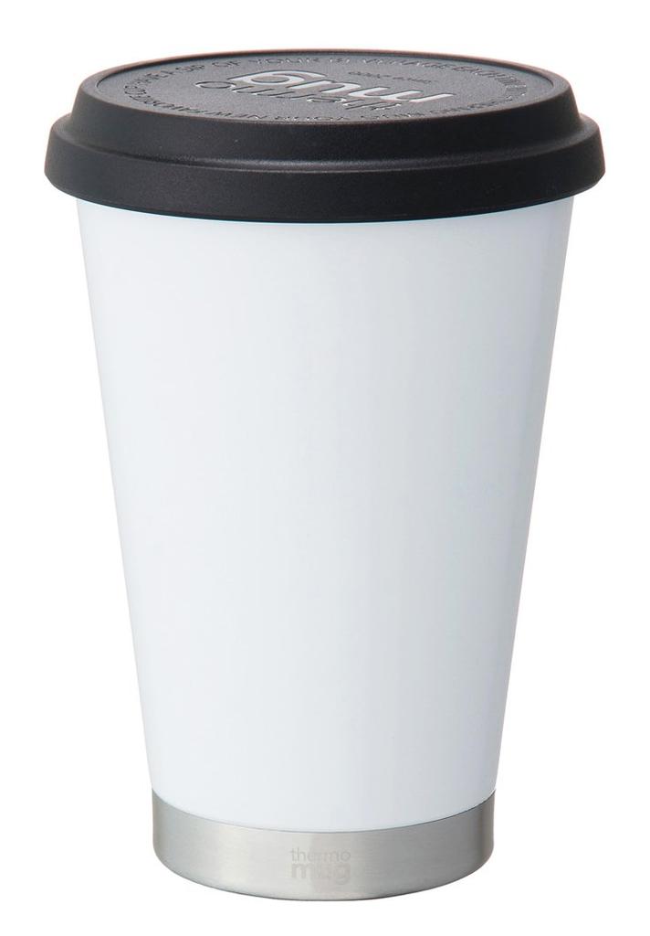 thermo mug mobile tumbler WHITE M16-35