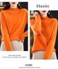 Women's 100% Wool Seamless Sweater - 2022 Autumn/Winter High Neck Loose Pullover