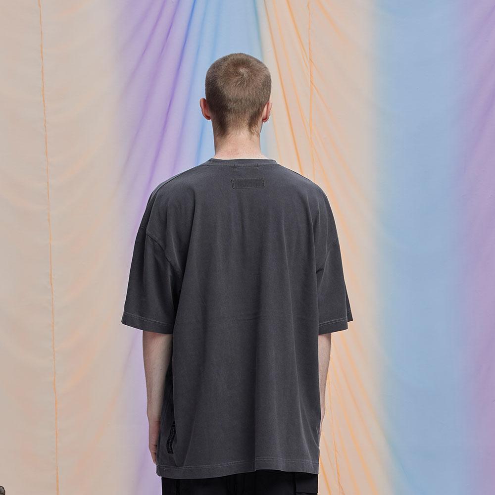 BALANT Pigment Mini Logo Pocket T-Shirt - Dark Gray