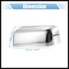 Pair Car Exterior Chrome Plated Power Top Half Mirror Cover Cap for Ford F-150 FX4 XLT 2004-2008 Durable Material