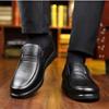 Fashion Men's Soft Soled Shoes Luxury Formal Leather Shoes Men Breathable Loafers Slip On Black Driving Male Shoes Zapatos Para Hombre