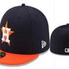 Houston Astros Sun Protection Closed-face Baseball Cap - Fully Sealed Embroidered Hat