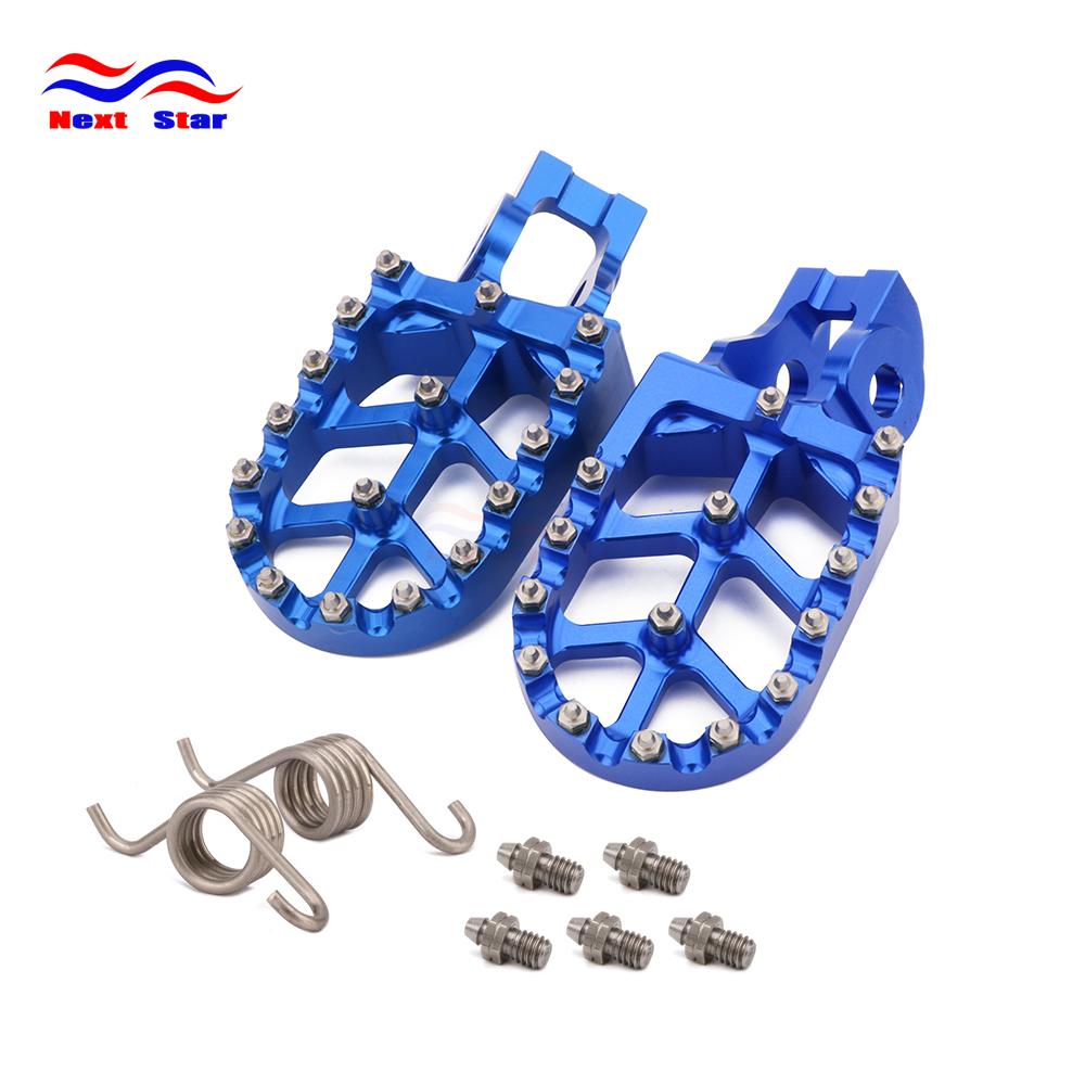 2016-2022 Foot Rests Footrest footpegs Pegs Pedals For KTM SX125 SX250 SX-F 250-450 EXC EXC-F XC XC-F XC-W TC FC RX FX