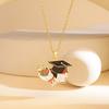 Fashionable New Design Graduation Commemorative Bachelor's Cap Necklace - Small-scale, Unique, Creative, and With A Sense of Design.