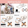 Multifunctional Butterfly Agility Ladder Jump Training Kit Kids Soft Ladder Rope