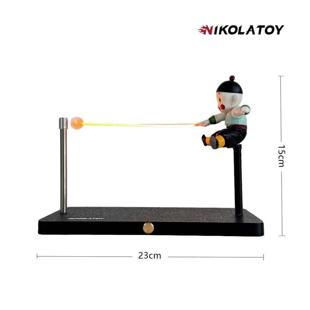 

Genuine Nikolatoy Son Chaoz Model Night Touch Magnetic Lamp Creative Desktop Ornament Engine Collect Model Plaything Gifts