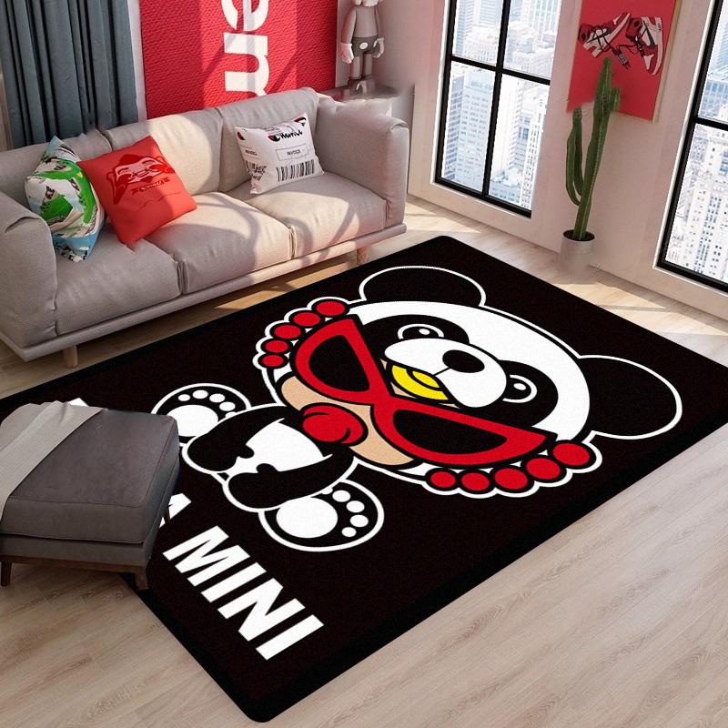 Japan Fashion H-hysteric Mini Carpet Floor Mat Bathroom Kid Room Bedroom Decoration Balcony Anti-Slip Doormat Living Room Rugs