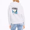 Puma Sweatshirts Women's White Hooded Moderate Regular 599056-02