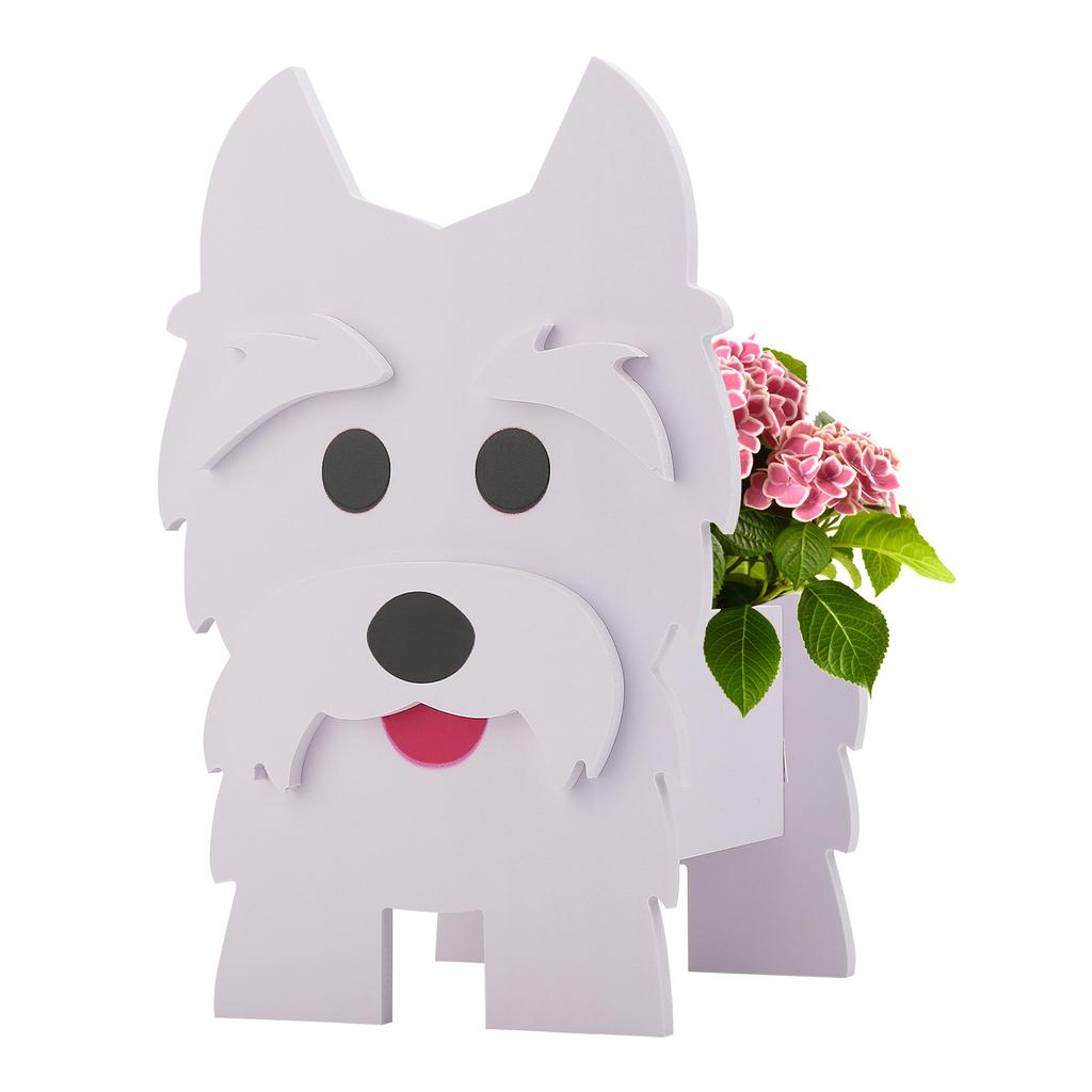 Dog Planter Plant Pots Garden Cute Pet Flower Pots Flowerpot Plant Garden Decorations