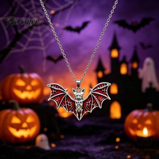 Cool Niche Jewelry for Parties Gothic Bat Halloween Accessory, Vintage Punk Necklace, Viking Spooky Spider Web Earrings Style Dangle Drop Cosplay