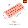 Moule Rond à Glaçons et à Gâteaux de Lune en Silicone de Qualité Alimentaire - Plateau DIY pour Savons et Grappes de Raisins