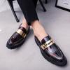 2024 Fashion Outdoor Leather Casual Fashion Le Fu Shoes Men's Comfortable Men's Work Business Casual Shoes Formal Shoes