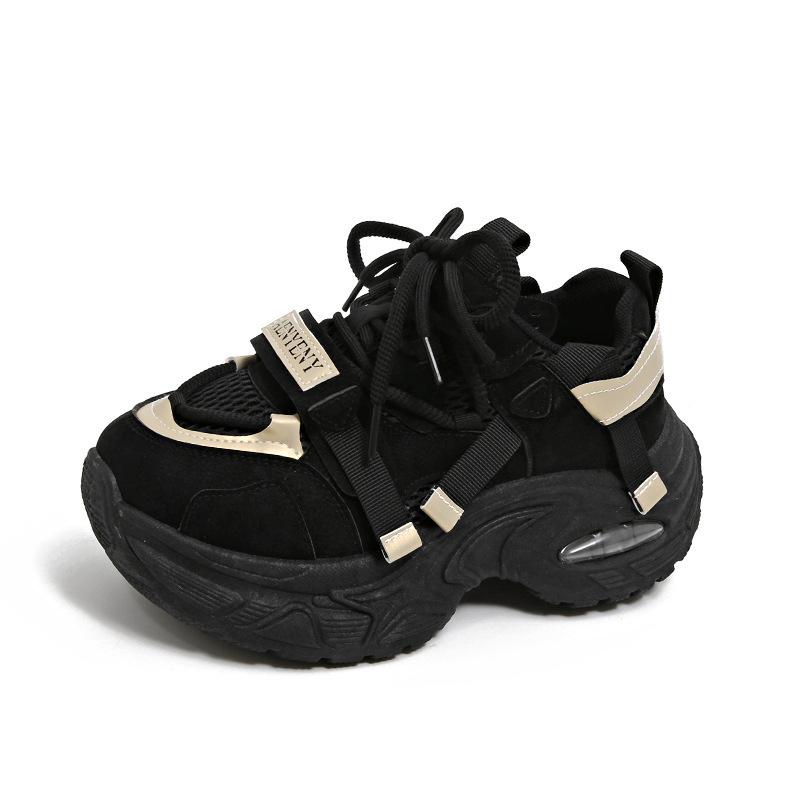 

Женская обувь осень платформа женская обувь внутренняя высота увеличение фиолетовая спортивная обувь показывает ноги маленькие маффины сетка для путешествий 40