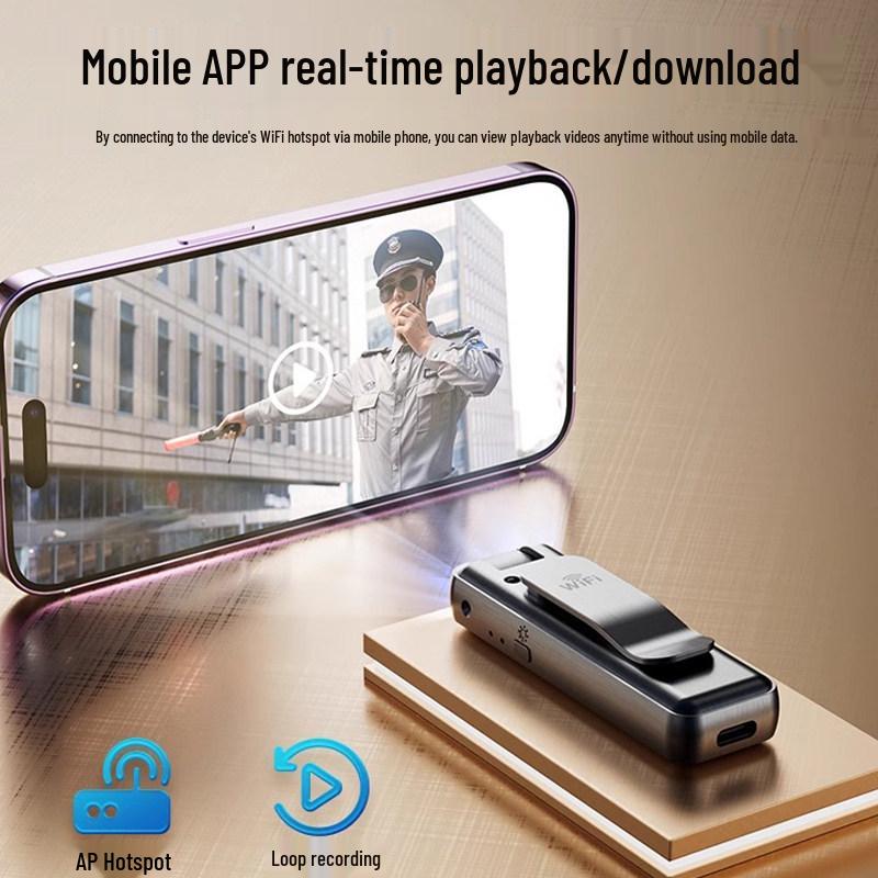All-in-One Body Camera: Law Enforcement Recorder with Voice, Camera, and Remote Monitoring.