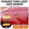 Side Marker Light For Fiat 500 Lancia Lybra Ypsilon For Maserati Alfa LED Dynamic Blinker Sequential Flashing Turn Signal Lamp