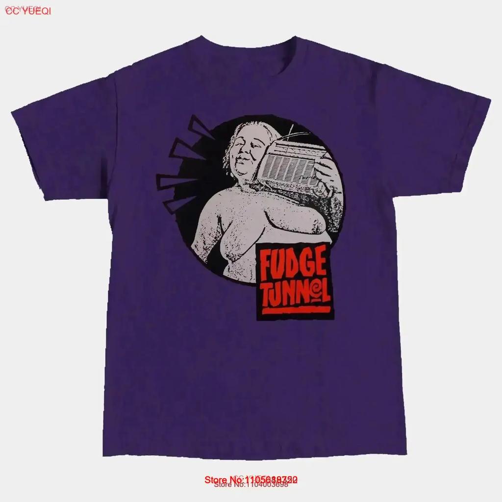 Fudge Tunnel T Shirt Vintage Slightly Homme Breathable Graphic Stylish Comfortable Top For Everyday Wear Casual Vintage