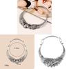 Ethnic Style Retro Necklace With Double Dragon Bead Design For Fashion Enthusiasts
