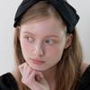 KINDABABY isabel ribbon head band - black