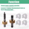 1 set Kit di riparazione ingranaggio motore chiusura capote convertibile per BMW E36 E46 E64 93-05 Convertibile 67618370816 Accessori Auto