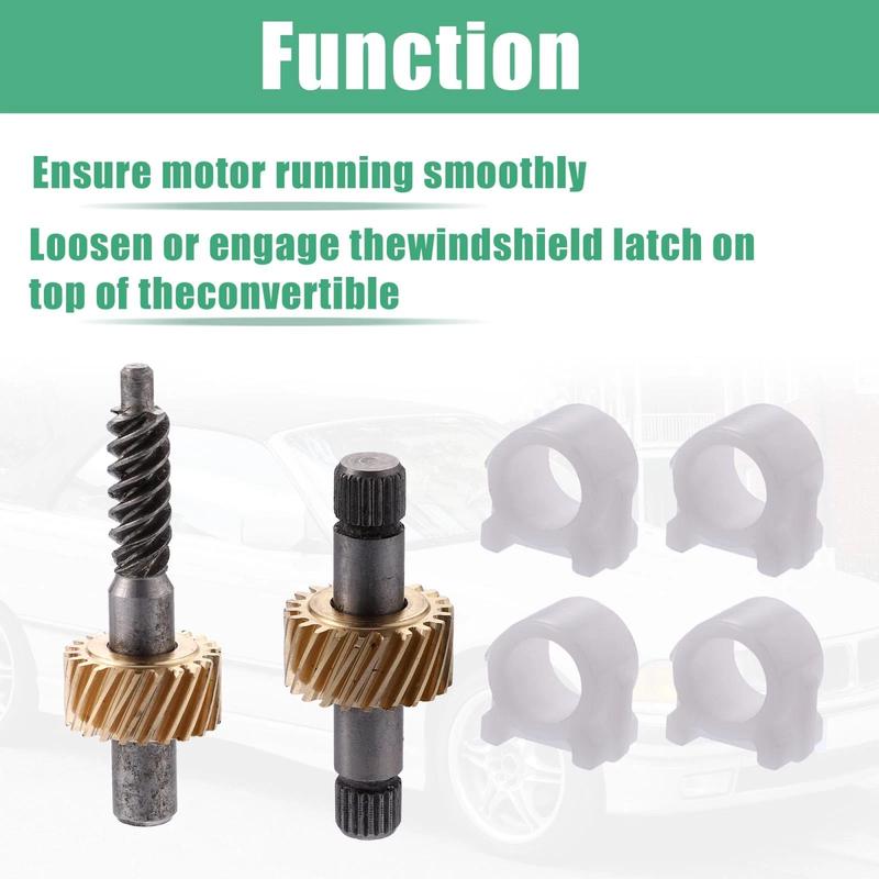 1 set Kit di riparazione ingranaggio motore chiusura capote convertibile per BMW E36 E46 E64 93-05 Convertibile 67618370816 Accessori Auto