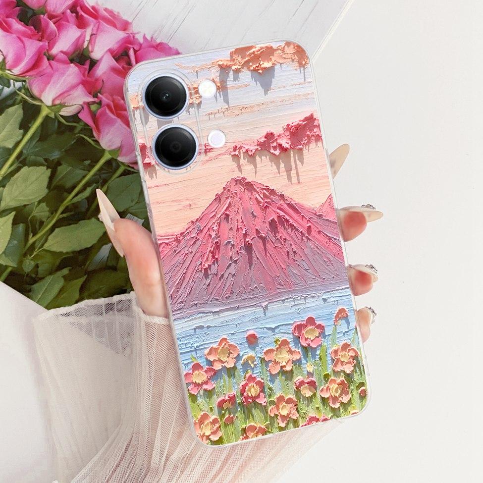 Transparent Casing For Vivo Y05 Cover Luxury Cute Cat Fashion Butterfly Cool Painted Funda For Y05 Vivo Phone Case
