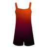 Women's Summer Jumpsuit Shorts, Striped Printed Fashionable Casual Jumpsuit