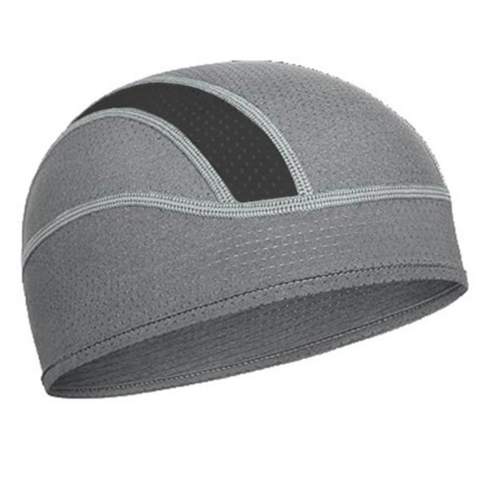 Summer Under Helmet Liner Bicycle Hat Mesh Skull Beanie Cap Headdress Headscarf Hiking Baseball Riding Beanie Men Women Hats