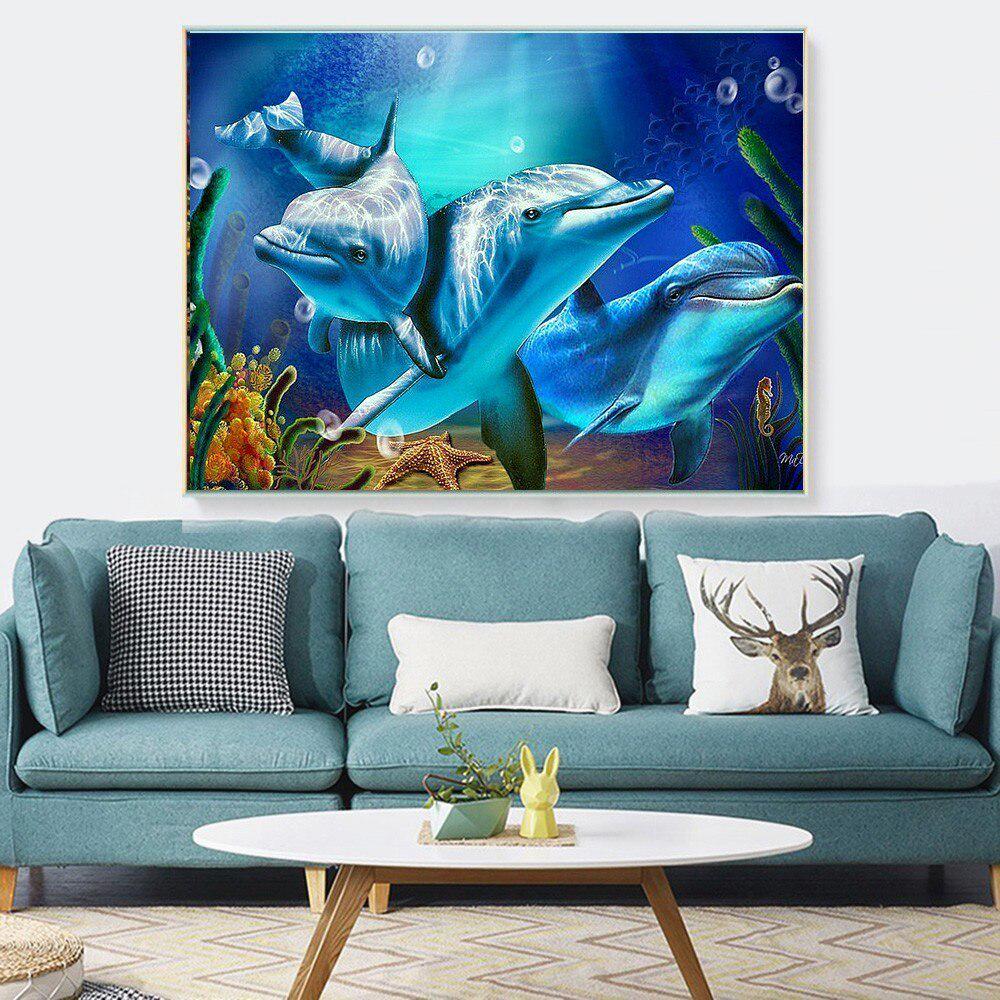 Diamond Painting Full Round Arrival Animals Home Decoration Diamond Embroidery For Children Picture