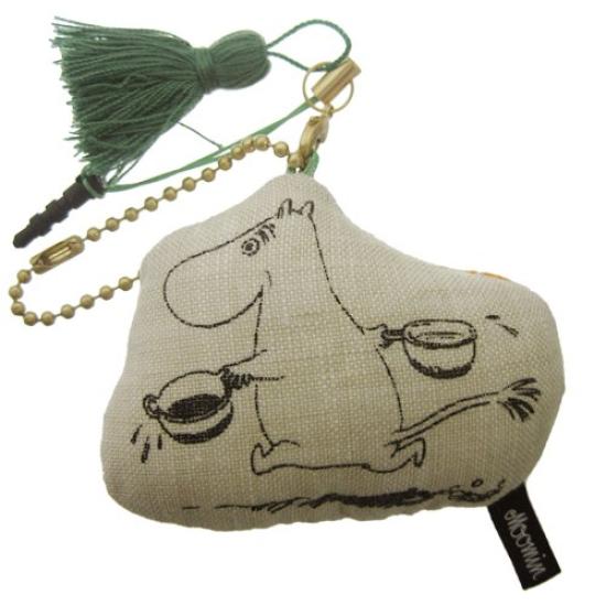 

Moomin mascot with tassel: Moomin drawing water