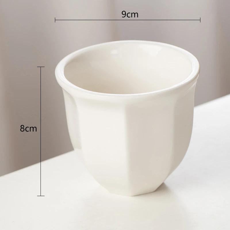 180ml/250ml Coffee Cup Hand Held Espresso Cup Vintage Middle Eastern Ceramics Candle Porcelain for Household New Pottery Tea Cup