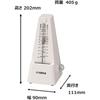 YAMAHA (YAMAHA) Metronome Ivory MP-90IV Classic Triangular Pyramid Style Matte Finish Makes Finge...