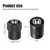  Car Wheel Tire Valves Tyre Air Caps Case Car Sticker For Honda Civic Odyssey HR-V City Accord Jazz Car Accessories rlsh58