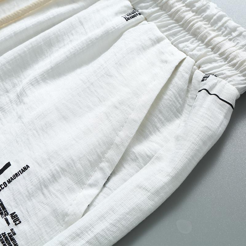 Plus Size M-8XL Men's Shorts Summer Clothes Loose Elastic Waist Summer Shorts