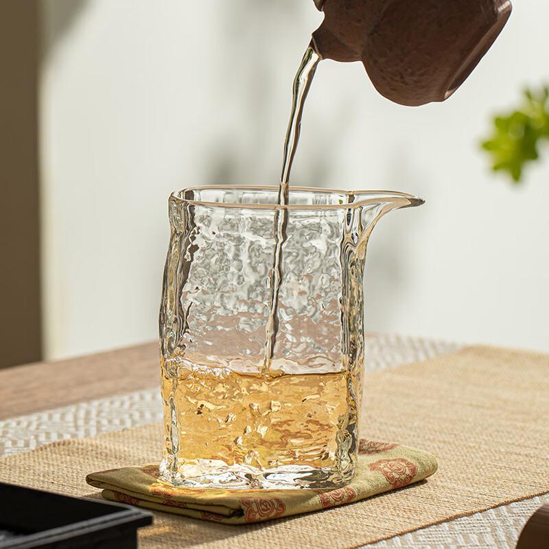 Japanese Hammered Glass Fairness Cup