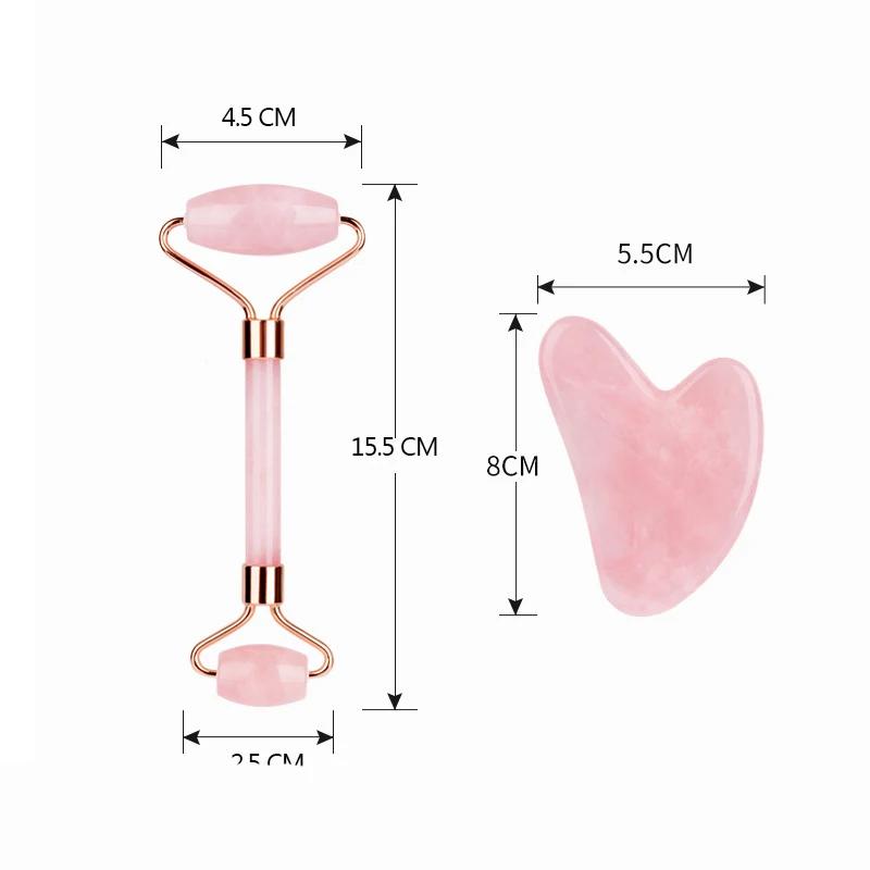 Natural Facial Massager Roller Face Guache Scraper Neck Body Relaxation Slimming Gua Sha Board Beauty Thin Lift Skin Care