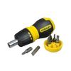 Stanley Multibit ABS Plastic Short Ratchet Screwdriver  (Pack of 7)