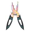 Wire Stripper Tool High Hardness Pointed Mouth Strippers Electrical Pliers Wire Cutters for Cutting Pulling Cable HVAC Car Repair Industrial