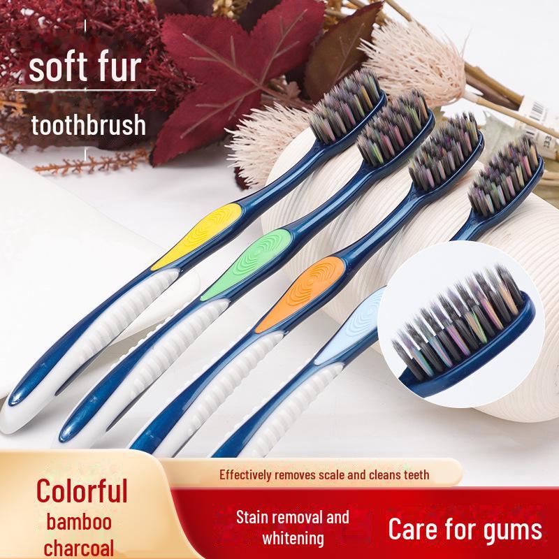 Shu Chen Creative Soft Bristle Toothbrush Set - Gentle Pair for Home Use