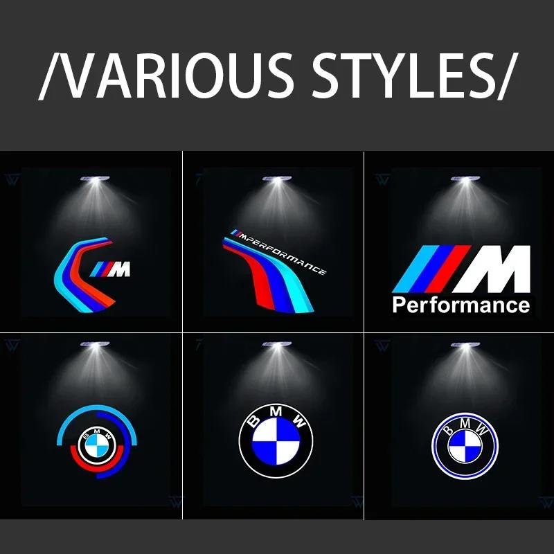 2 Stück LED Auto Tür Willkommenslicht HD Laser Projektorlampe Für BMW M Performance M2 M3 M4 M5 M6 E46 E90 E60 F10 F30 E39 E36 F20 E87