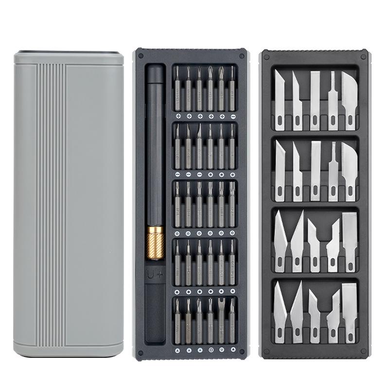 DIY Precision Screwdriver and Carving Set: 51-Piece Repair Bit & Precision Tool Kit